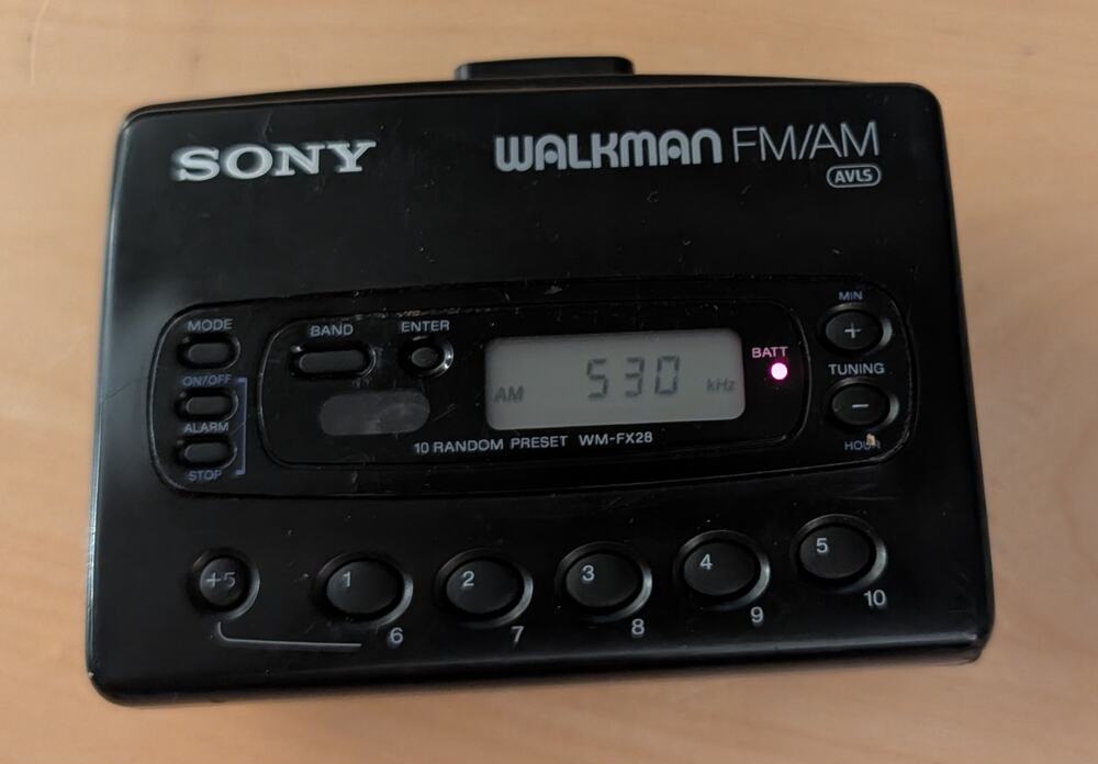 📚Sony Cassette/FM/AM Walkman